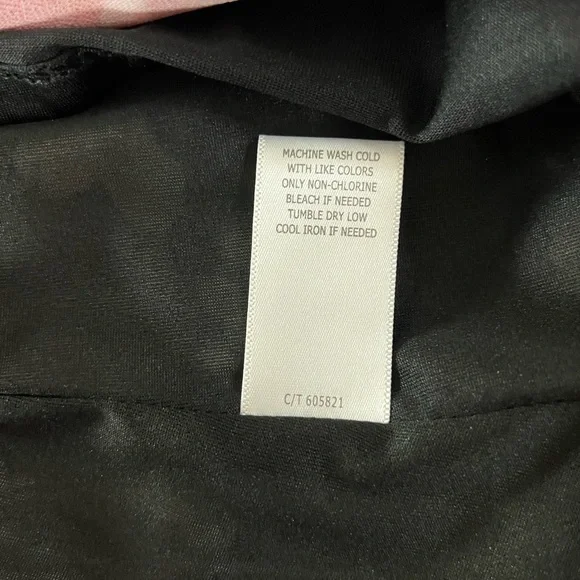 Taylor Neiman Marcus Black and Red Floral Print Fit and Flare Dress Size 10 - Picture 14 of 14